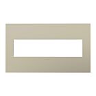 Legrand AWP4GTM4 4-Gang Screwless Wall Plate