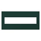 Legrand AWP5GEG Five-Gang Screwless Wall Plate