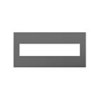 Legrand AWP5GMG1 5-Gang Screwless Wall Plate