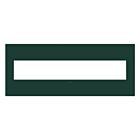 Legrand AWP6GEG Six-Gang Screwless Wall Plate