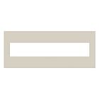 Legrand AWP6GOM Six-Gang Screwless Wall Plate