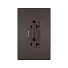 Legrand legrand-2097 20A 125V Brown Duplex Self-Test Gfci Receptacle