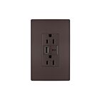 Legrand R26USBAC6DBCCV4 15A 5.0V Dark Bronze Usb Outlet Receptacle