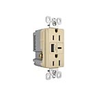 Legrand R26USBAC6I 15A 5.0V Ivory Usb Outlet Receptacle