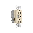 Legrand R26USBAC6LA 15A 5.0V Light Almond Usb Outlet Receptacle