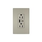 Legrand R26USBAC6NICCV4 15A 5.0V Nickel Usb Outlet Receptacle