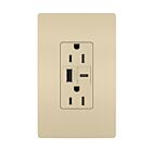Legrand R26USBACI 15A 5.0V Ivory Usb Outlet Receptacle