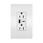Legrand R26USBACW 15A 5.0V White Usb Outlet Receptacle