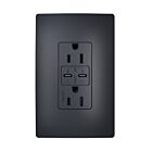 Legrand R26USBPD65GCC6 15A 5.0V/9.0V/15.0V Graphite Usb Outlet Receptacle