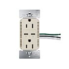 Legrand R26USBPD65I 15A 5.0V/9.0V/15.0V Ivory Usb Outlet Receptacle