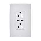 Legrand R26USBPD65W 15A 5.0V/9.0V/15.0V White Usb Outlet Receptacle
