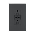 Legrand R26USBPDGCC6 15A 5.0V/9.0V/15.0V Graphite Usb Outlet Receptacle