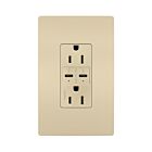 Legrand R26USBPDI 15A 5.0V/9.0V/15.0V Ivory Usb Outlet Receptacle