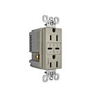 Legrand R26USBPDNICC6 15A 5.0V/9.0V/15.0V Nickel Usb Outlet Receptacle