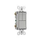 Legrand RCD113GRY Two Single-Pole Switches And Single Pole/3-Way Switch
