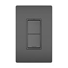 Legrand RCD11BK Two Single-Pole Switches