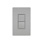 Legrand RCD11GRY Two Single-Pole Switches