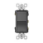 Legrand RCD33BK Two Single-Pole/3-Way Switches