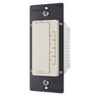 Legrand RT230LA Light Almond 4-Button Countdown Timer Switch 30-Min