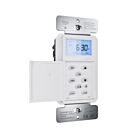 Legrand RTPA24W White Programmable 24-Hour Astronomic Timer