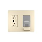 Legrand RWC826USBLACCV2 15A Light Almond Wireless Charger