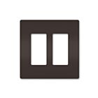 Legrand RWP262 2-Gang Screwless Wall Plate