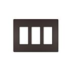 Legrand RWP263DBCC6 3-Gang Screwless Wall Plate