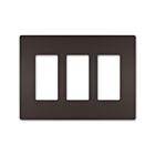Legrand RWP263DBCC6 3-Gang Screwless Wall Plate