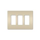 Legrand RWP263LA 3-Gang Screwless Wall Plate