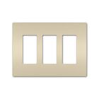 Legrand RWP263LA 3-Gang Screwless Wall Plate