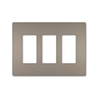 Legrand RWP263NI 3-Gang Screwless Wall Plate