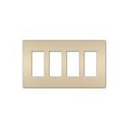 Legrand RWP264I 4-Gang Screwless Wall Plate