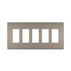 Legrand RWP265NI 5-Gang Screwless Wall Plate