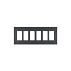Legrand RWP266G 6-Gang Screwless Wall Plate