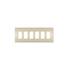 Legrand RWP266LA 6-Gang Screwless Wall Plate