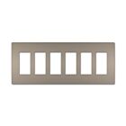 Legrand RWP266NI 6-Gang Screwless Wall Plate