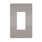 Legrand RWP26GRY 1-Gang Screwless Wall Plate