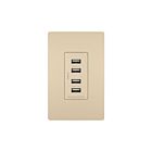 Legrand TM8USB4ICC6 15A Ivory Type A Usb Charger