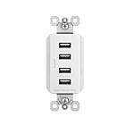 Legrand TM8USB4WCC6 15A White Type A Usb Charger