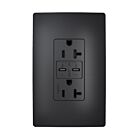 Legrand TR20USBPD65BK 20A 125V Black Commercial Usb Outlet Receptacle