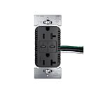 Legrand TR20USBPD65BK 20A 125V Black Commercial Usb Outlet Receptacle