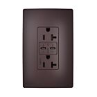 Legrand TR20USBPD65DB 20A 125V Dark Bronze Commercial Usb Outlet Receptacle