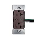 Legrand TR20USBPD65DB 20A 125V Dark Bronze Commercial Usb Outlet Receptacle