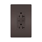 Legrand TR20USBPD 20A 125V Brown Usb Outlet Receptacle