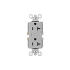 Legrand TR26352RGRY 20A 125V Gray Tamper-Resistant Receptacle