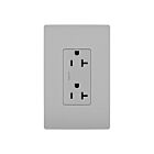 Legrand TR26352RGRY 20A 125V Gray Tamper-Resistant Receptacle