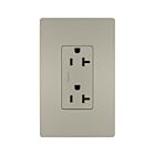 Legrand TR26352RNICC6 20A 125V Nickel Tamper-Resistant Receptacle