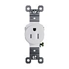 Legrand TR52151W 15A 125V White Residential Single Outlet Receptacle