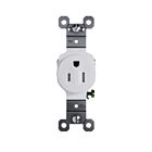 Legrand TR52151W 15A 125V White Residential Single Outlet Receptacle