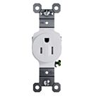 Legrand TR53201W 20A 125V White Residential Single Outlet